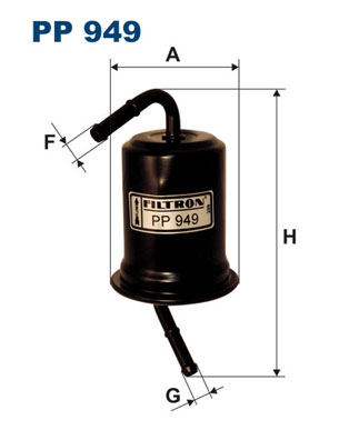 FILTRON Üzemanyagszűrő PP949_FIL