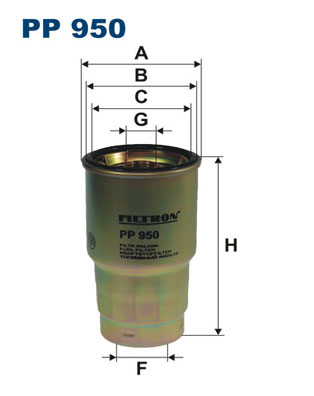 FILTRON Üzemanyagszűrő PP950_FIL