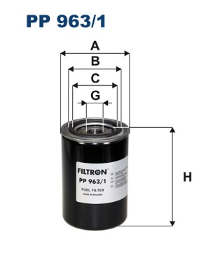 FILTRON Üzemanyagszűrő PP963/1_FIL