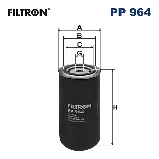 FILTRON Üzemanyagszűrő PP964_FIL