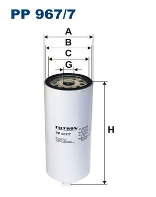 FILTRON Üzemanyagszűrő PP967/7_FIL