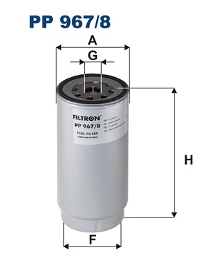 FILTRON Üzemanyagszűrő PP967/8_FIL