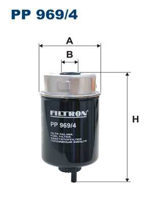 FILTRON Üzemanyagszűrő PP969/4_FIL