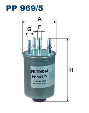 FILTRON Üzemanyagszűrő PP969/5_FIL