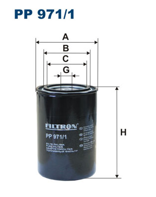 FILTRON Üzemanyagszűrő PP971/1_FIL