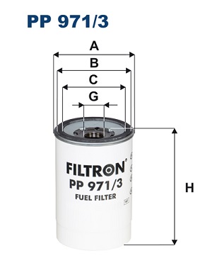 FILTRON Üzemanyagszűrő PP971/3_FIL