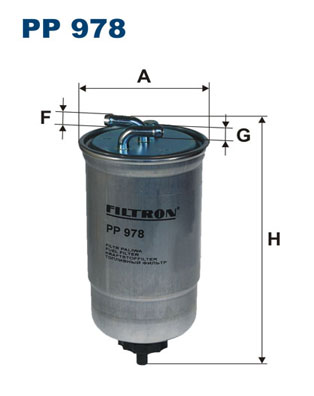 FILTRON Üzemanyagszűrő PP978_FIL