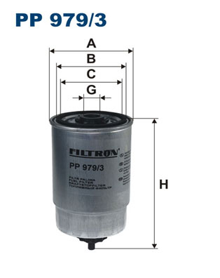 FILTRON Üzemanyagszűrő PP979/3_FIL