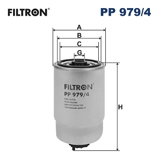 FILTRON Üzemanyagszűrő PP979/4_FIL