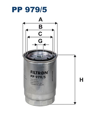 FILTRON Üzemanyagszűrő PP979/5_FIL