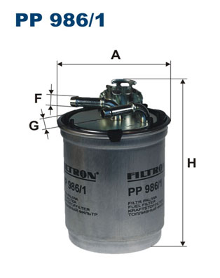 FILTRON Üzemanyagszűrő PP986/1_FIL