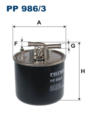 FILTRON Üzemanyagszűrő PP986/3_FIL