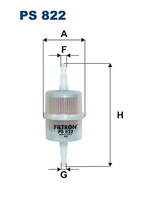 FILTRON Üzemanyagszűrő PS822_FIL