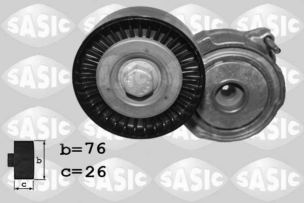 SASIC Szíjfeszítő, hosszbordás szíj 1626197_SAS