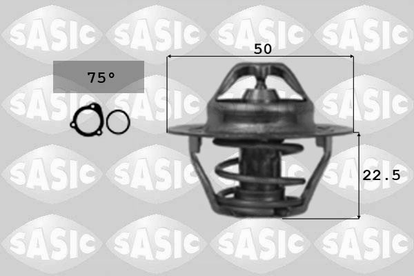 SASIC Termosztát+O gyűrű 3304005_SAS