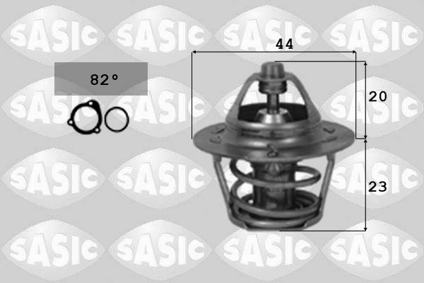 SASIC Termosztát+tömítés 3306013_SAS