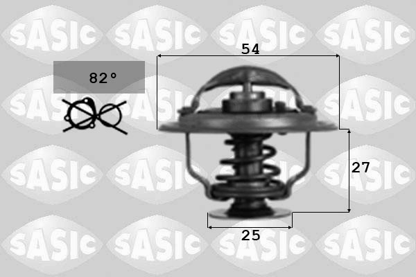 SASIC Termosztát+O gyűrű 3381901_SAS