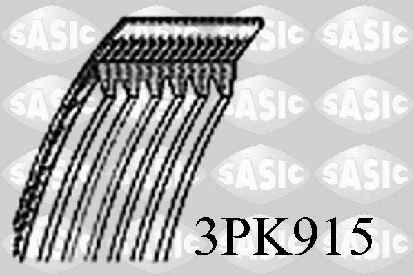 SASIC Hosszbordásszíj 3PK915_SAS