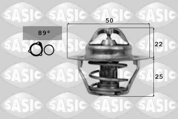 SASIC Termosztát+O gyűrű 4000363_SAS