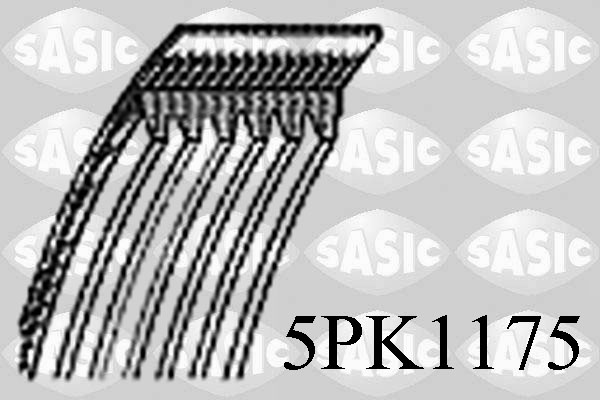 SASIC Hosszbordásszíj 5PK1175_SAS