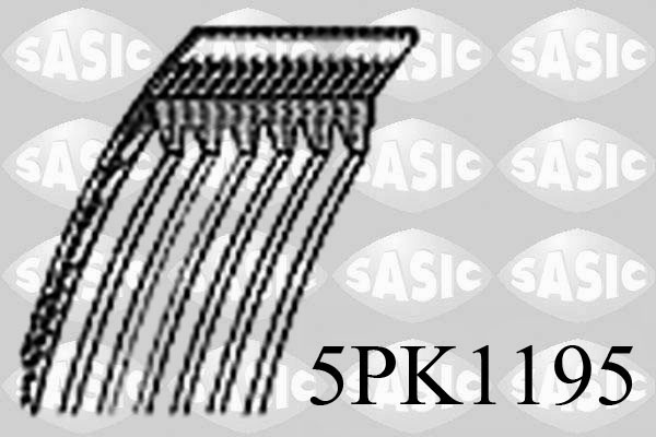 SASIC Hosszbordásszíj 5PK1195_SAS