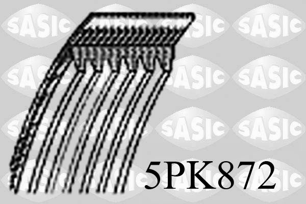 SASIC 5PK872_SAS Hosszbordásszíj