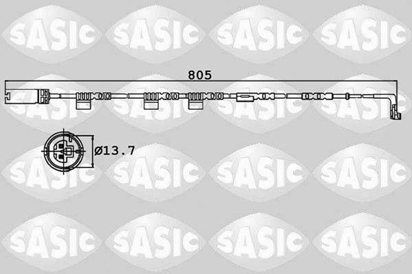 SASIC Fékkopás jelző 6236014_SAS