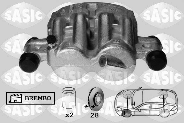 SASIC Féknyereg 6500062_SAS