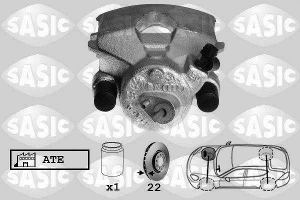 SASIC Féknyereg 6506005_SAS