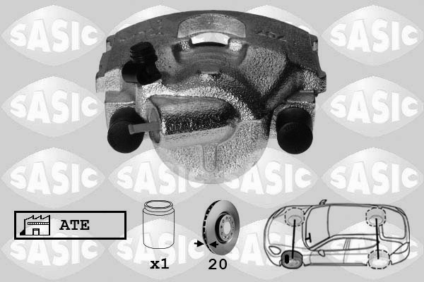 SASIC Féknyereg 6506024_SAS