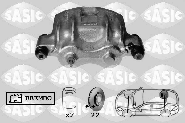 SASIC Féknyereg 6506040_SAS