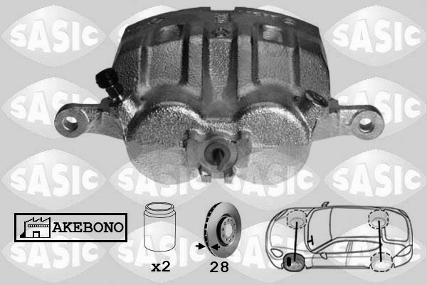 SASIC Féknyereg 6506150_SAS