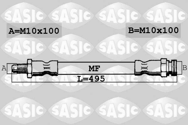 SASIC Gumifékcső 6600016_SAS