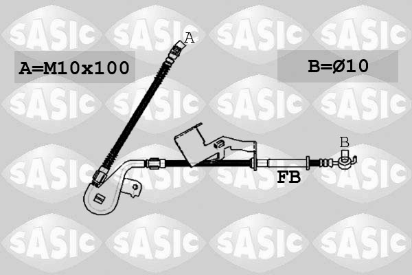 SASIC Gumifékcső 6600029_SAS