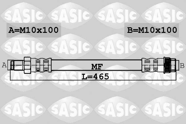 SASIC Gumifékcső 6600046_SAS