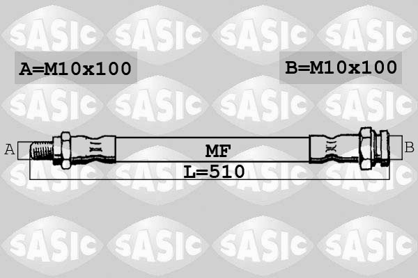 SASIC Gumifékcső 6600049_SAS