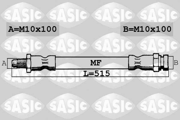 SASIC Gumifékcső 6600055_SAS