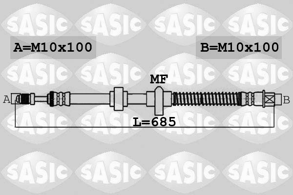 SASIC Gumifékcső 6600056_SAS