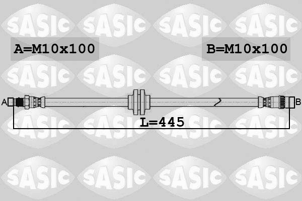 SASIC Gumifékcső 6604041_SAS