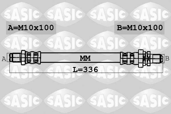 SASIC 6606029_SAS Gumifékcső