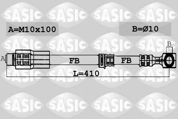 SASIC Gumifékcső 6606044_SAS