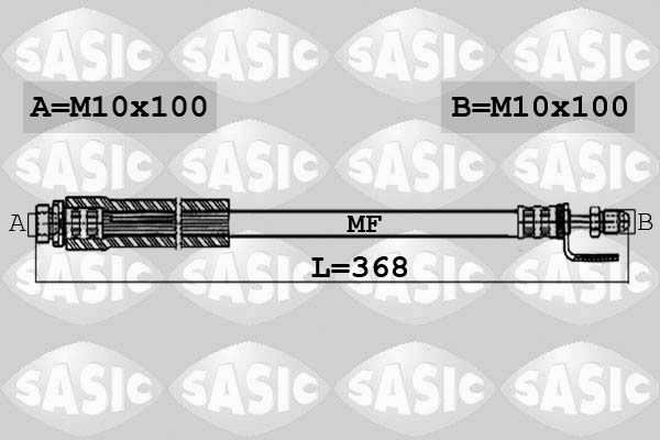 SASIC Gumifékcső 6606080_SAS