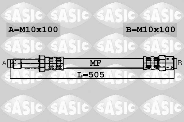 SASIC Gumifékcső 6606111_SAS