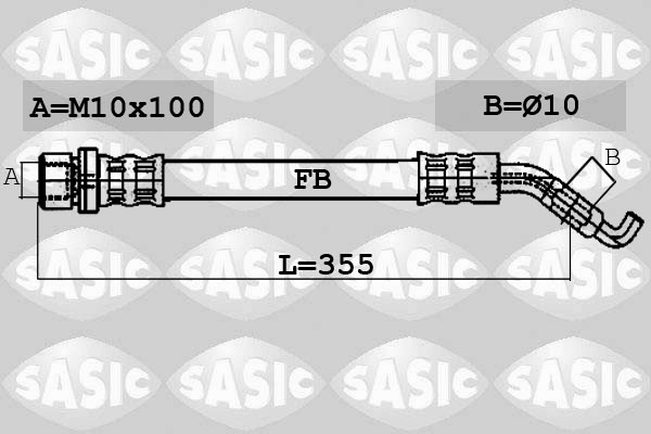 SASIC Gumifékcső 6606172_SAS