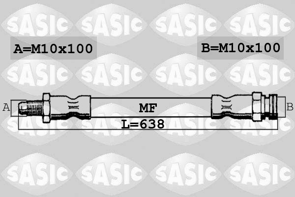 SASIC Gumifékcső 6606179_SAS