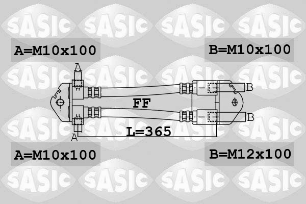 SASIC Gumifékcső 6606194_SAS