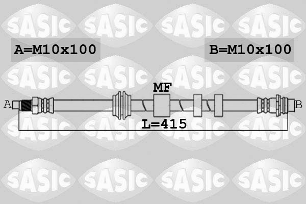 SASIC Gumifékcső 6606221_SAS