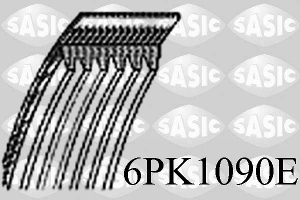 SASIC Hosszbordásszíj 6PK1090E_SAS