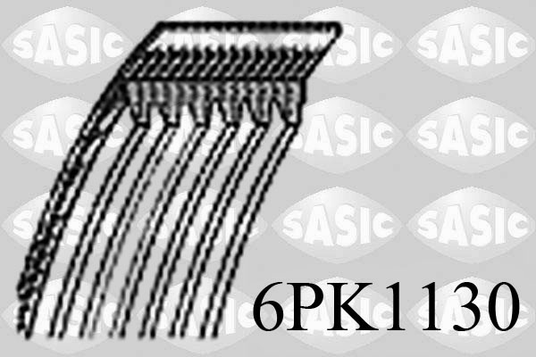 SASIC Hosszbordásszíj 6PK1130_SAS