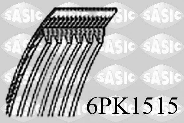 SASIC Hosszbordásszíj 6PK1515_SAS